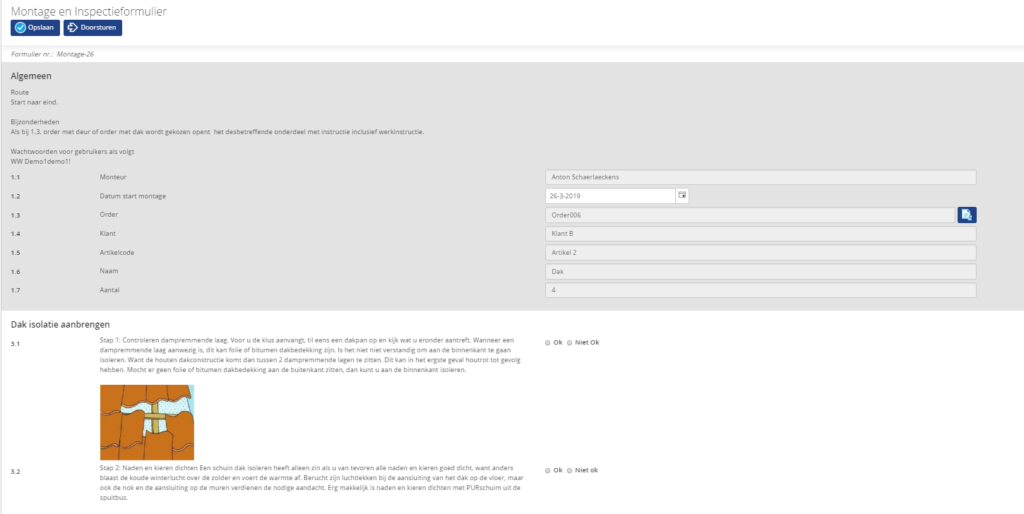 Digitaal formulier powered by LeanForms